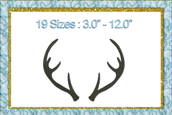 Antler: The Perfect Rustic Touch for Holiday Embroidery