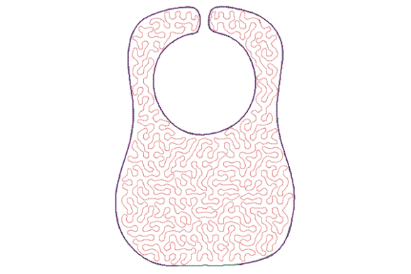 Baby Bib Stippling in the Hoop: A Designer's Review