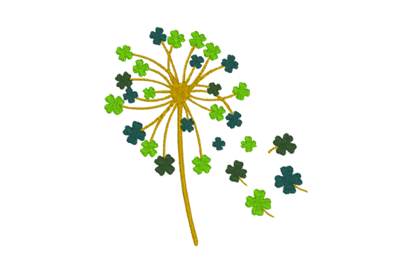 Dandelion Flower St Patrick's Day Design Review