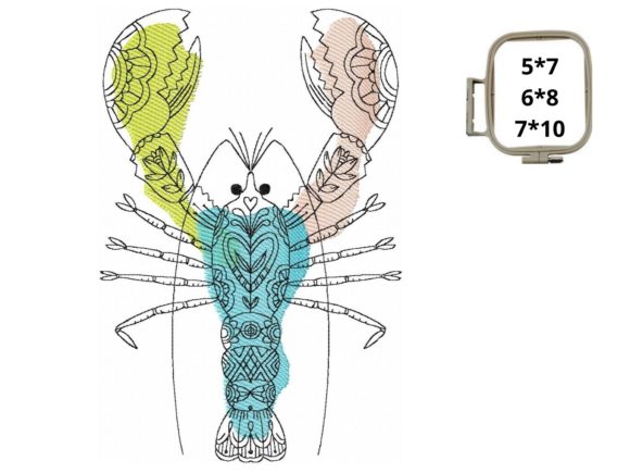 Lobster Watercolor Style: A Craft Fair Best-Seller Review