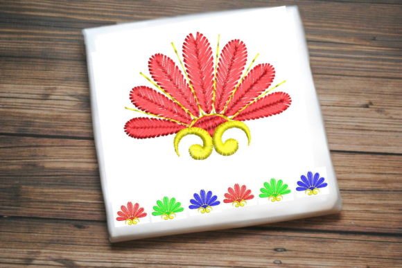 Red Flower Border: A Craft Fair Designer’s Review