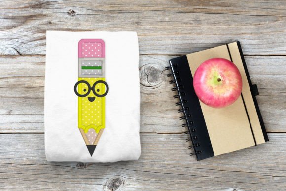 Review: Pencil Nerd Applique for School Projects
